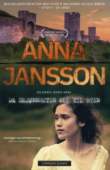 Omslag Da skjønnheten kom til byen av Anna Jansson (Heftet)