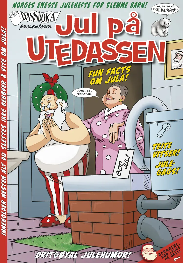 Omslag Julehefte/Dassboka 4 av Dag Kolstad (Heftet)