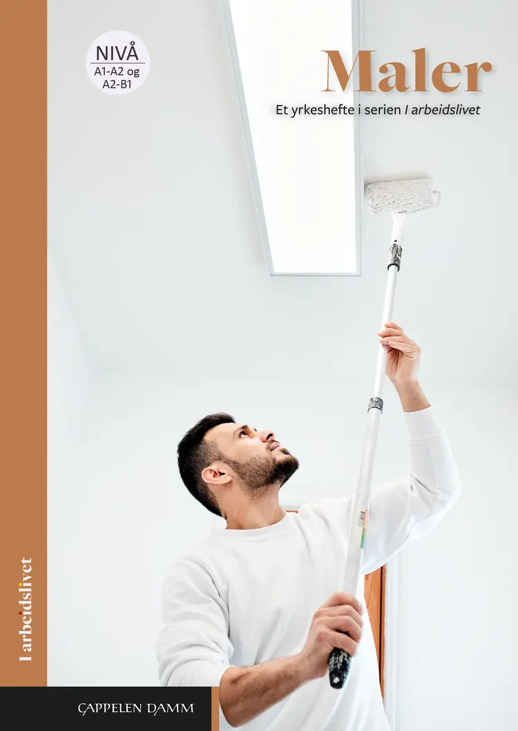 Omslag I arbeidslivet Maler av Hilde Marie Bager og Jørn Danielsen (Heftet)