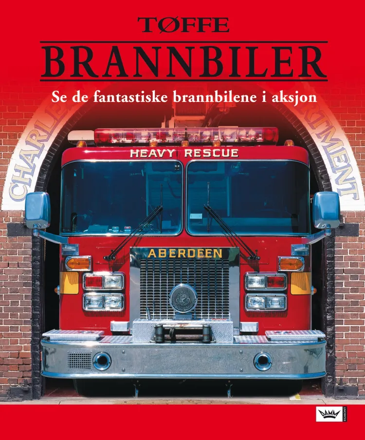Omslag Tøffe brannbiler av Caroline Bingham (Innbundet)