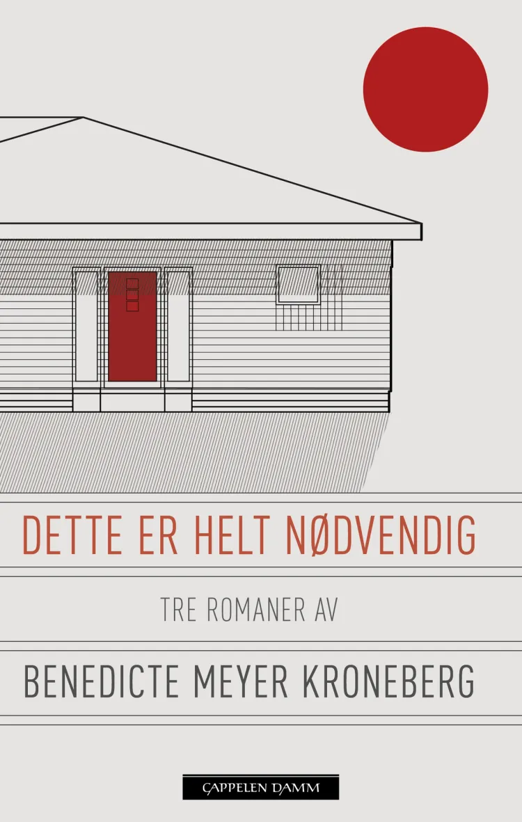 Omslag Dette er helt nødvendig av Benedicte Meyer Kroneberg (Heftet)