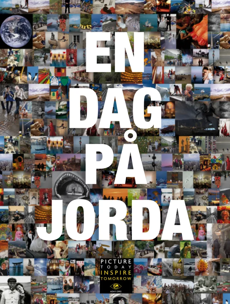 Omslag En dag på jorda av Jeppe Wikström (Innbundet)