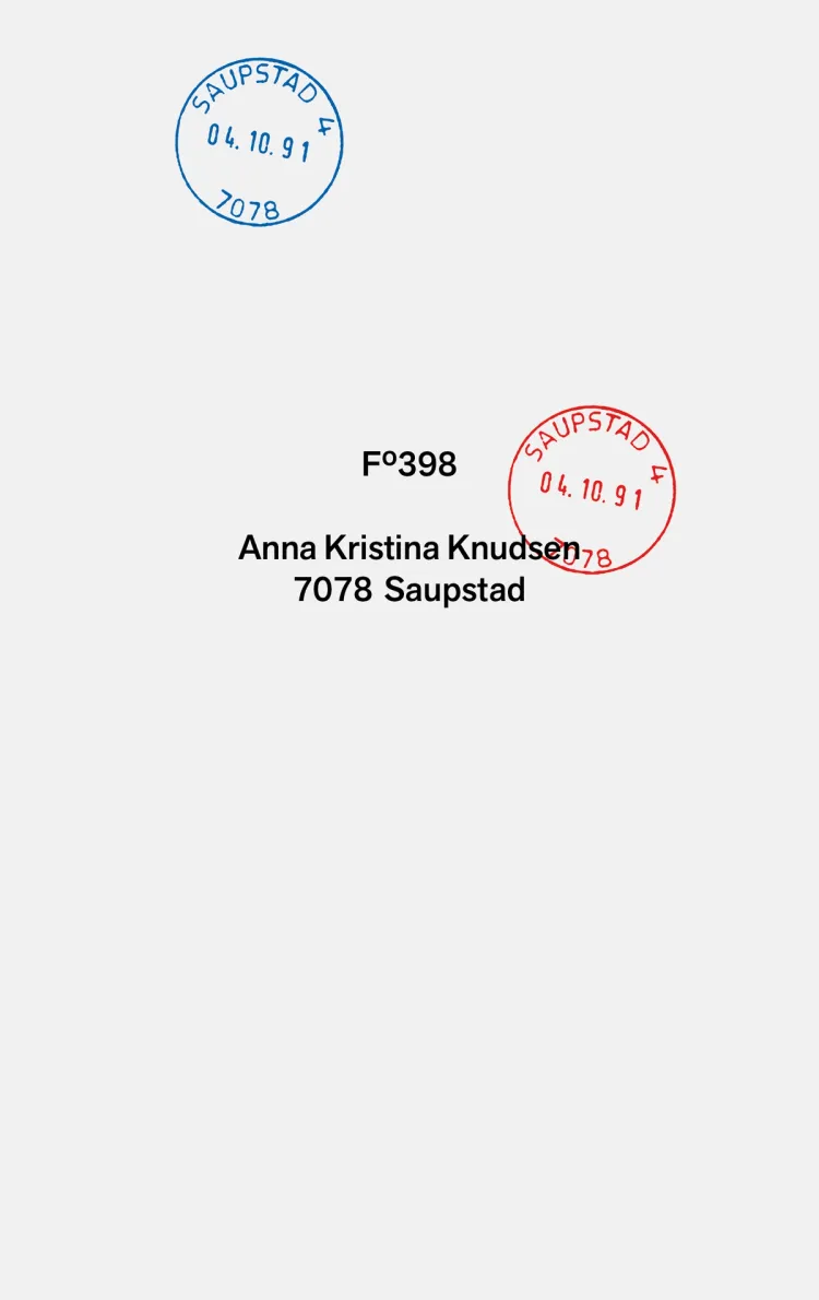 Omslag 7078 Saupstad av Anna K. Knudsen (Innbundet)