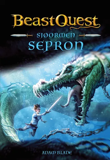 Omslag Beast Quest 2 Sjøormen Sepron av Adam Blade (Innbundet)