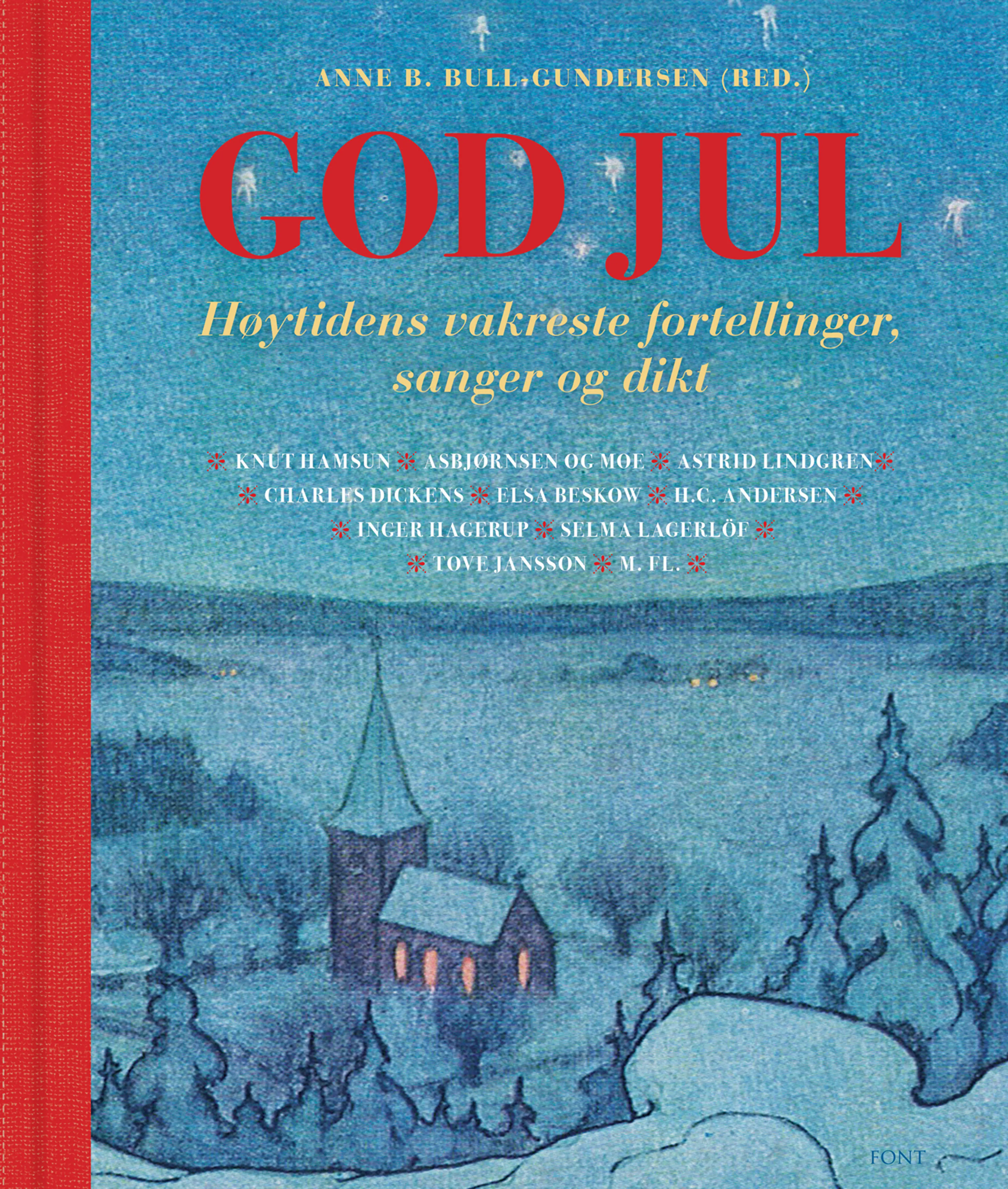 Omslag God jul av Anne Bull-Gundersen (Innbundet)