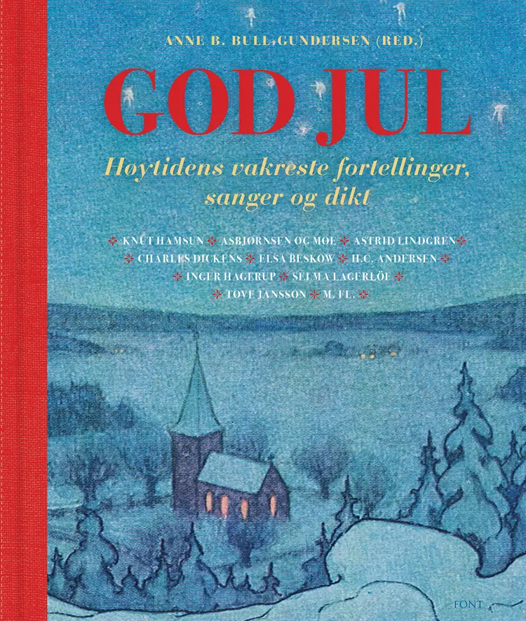 Omslag God jul av Anne Bull-Gundersen (Innbundet)