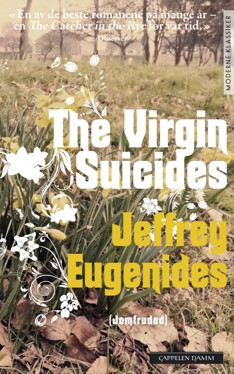 Omslag Jomfrudød av Jeffrey Eugenides (Ebok)