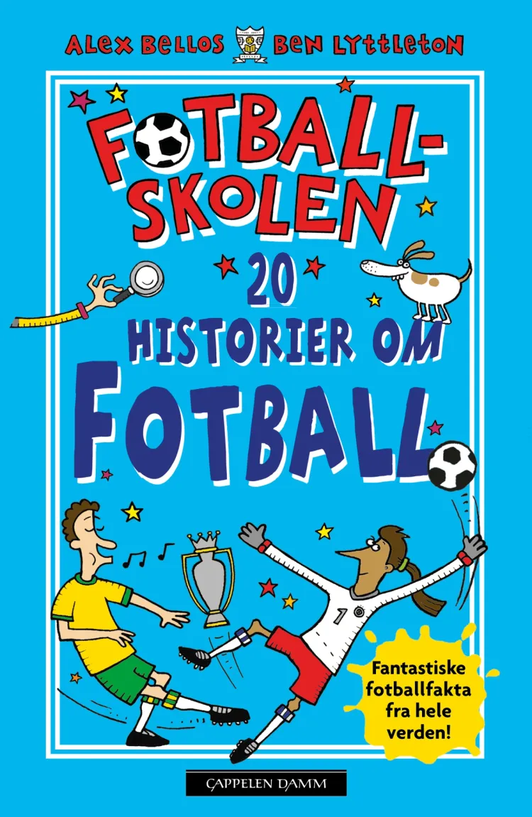 Omslag Fotballskolen - 20 historier om fotball av Alex Bellos og Ben Lyttleton (Ebok)