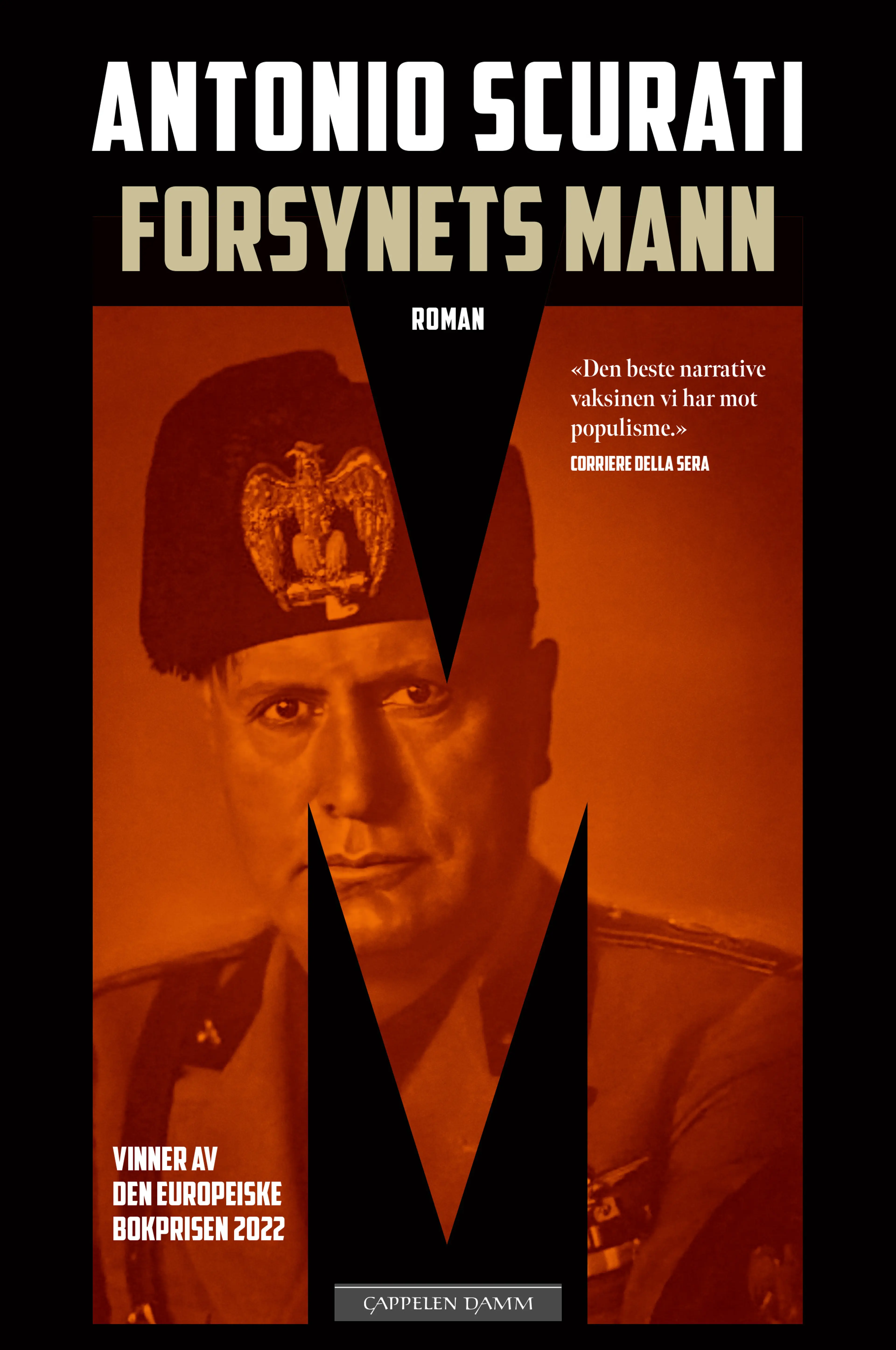 Omslag M - forsynets mann av Antonio Scurati (Ebok)