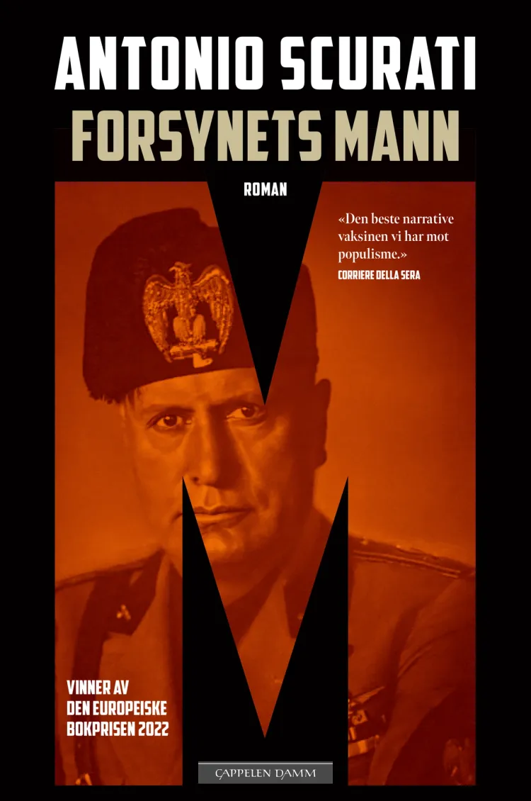 Omslag M - forsynets mann av Antonio Scurati (Ebok)