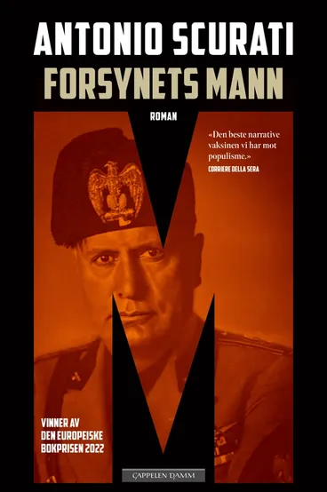 Omslag M - forsynets mann av Antonio Scurati (Innbundet)