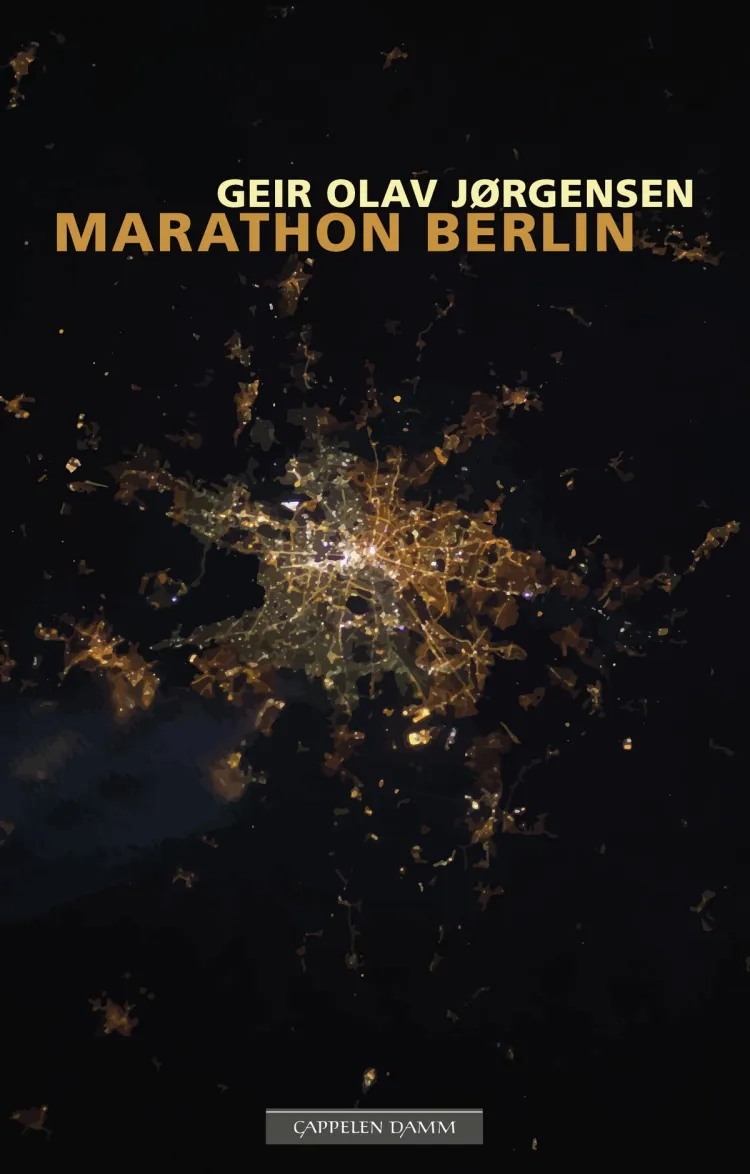 Omslag Marathon Berlin av Geir Olav Jørgensen (Innbundet)