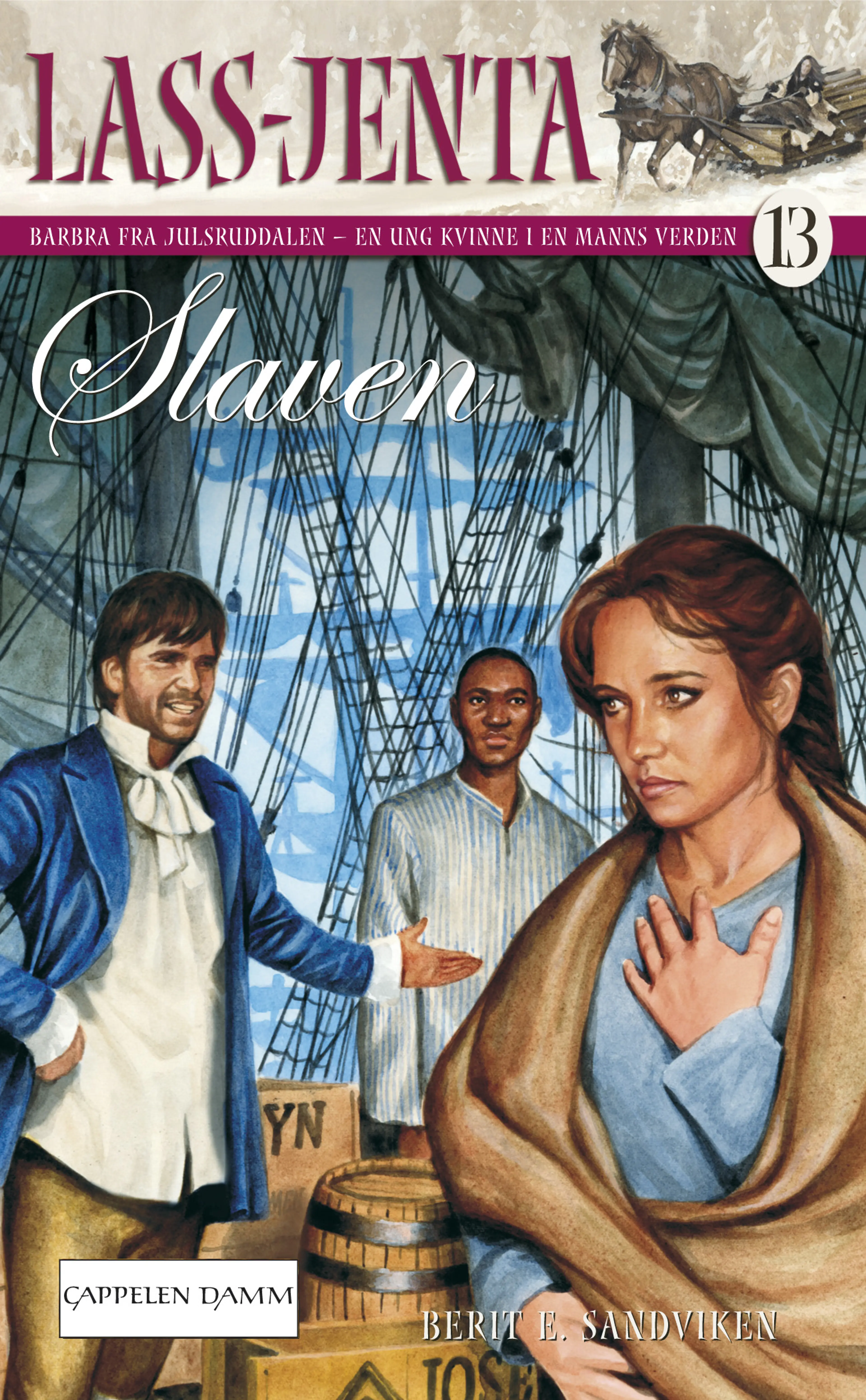 Omslag Slaven av Berit Sandviken (Ebok)
