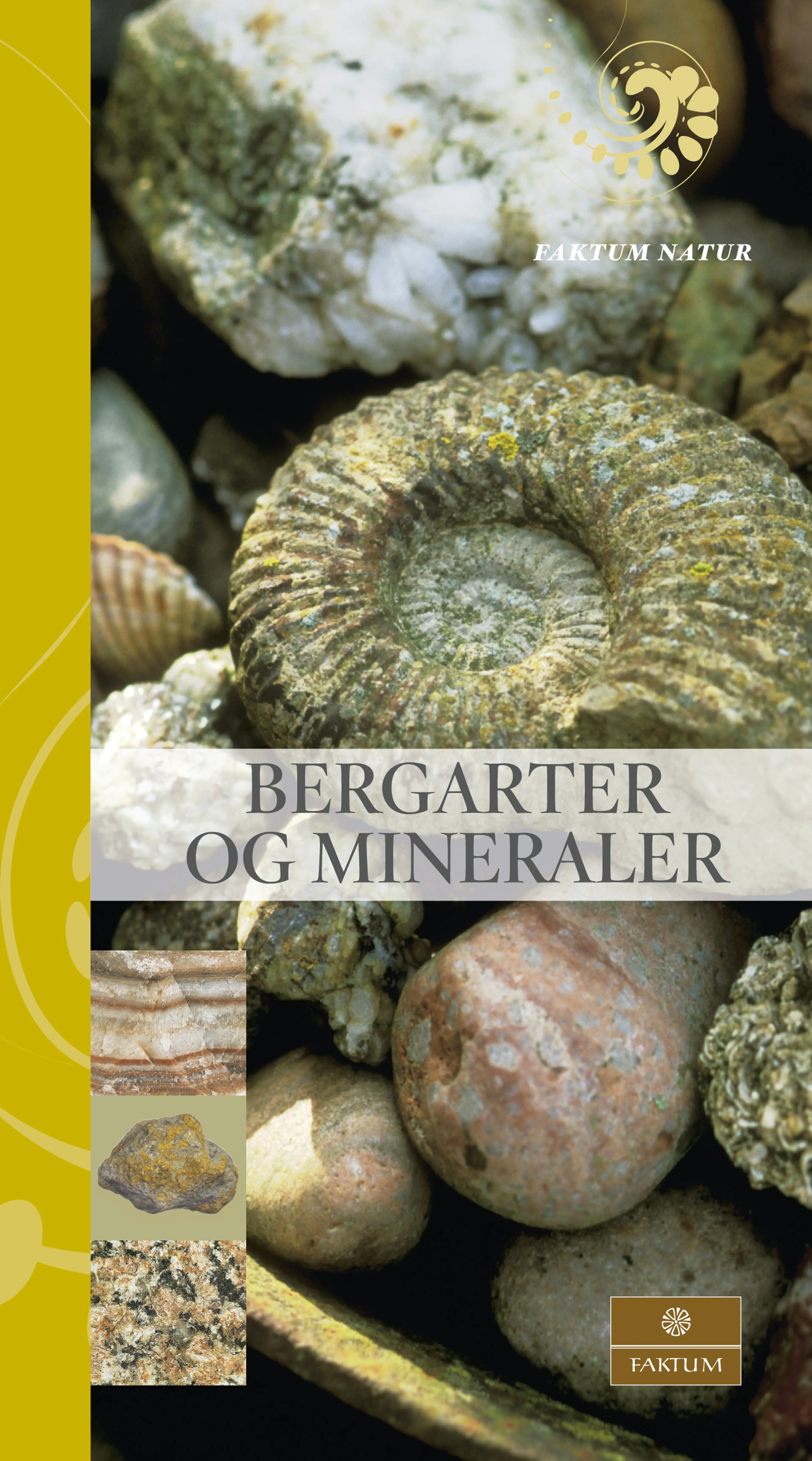 Omslag Bergarter og mineraler av Tony Waltham (Innbundet)
