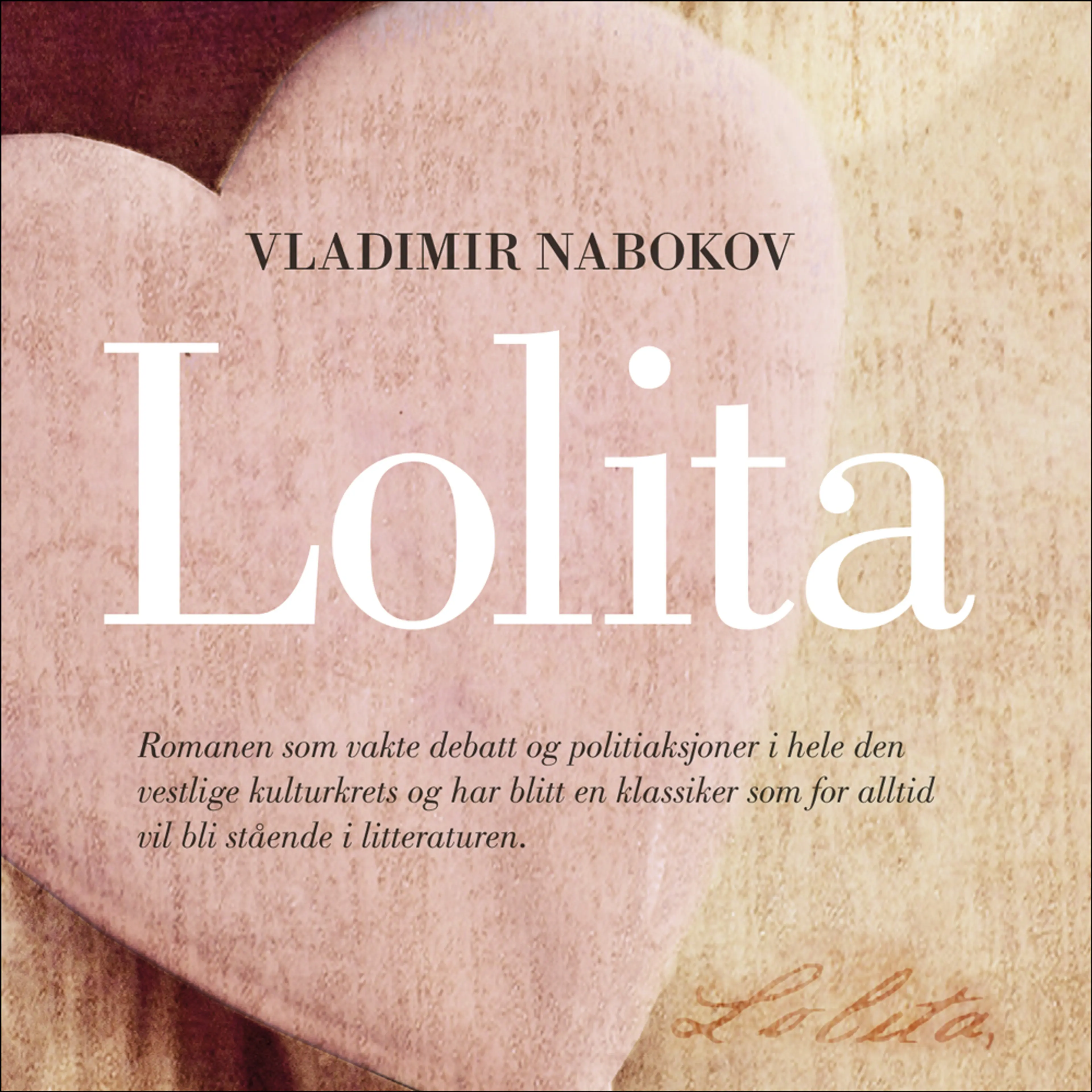 Omslag Lolita av Vladimir Nabokov (Lydbok)