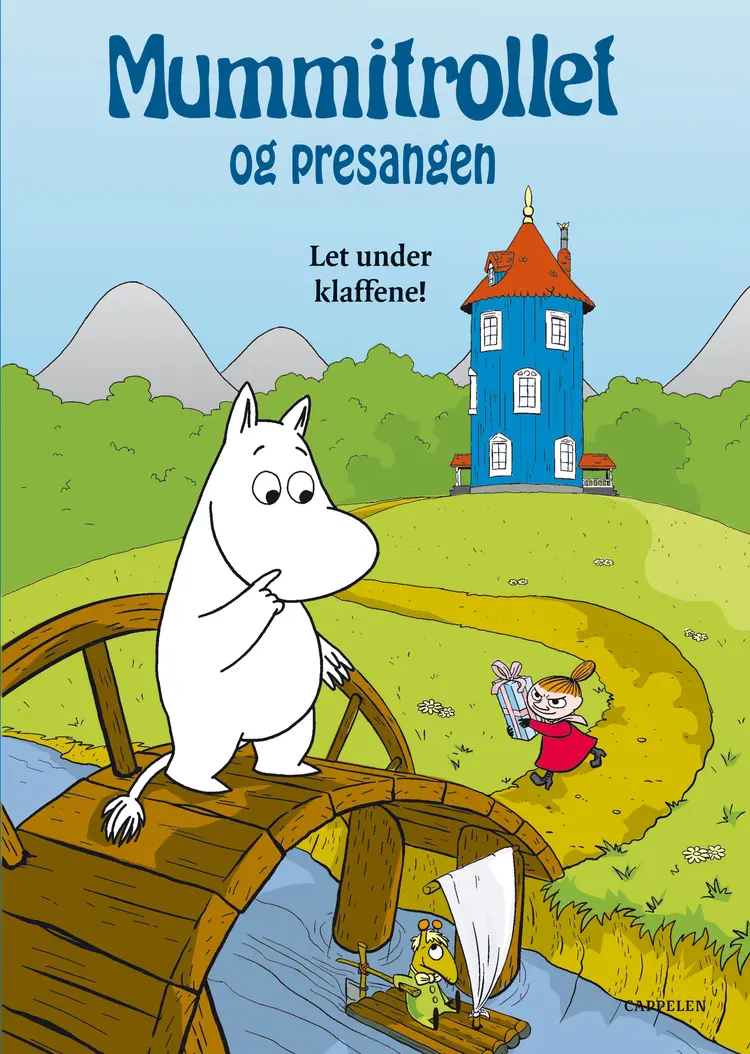 Omslag Mummitrollet og presangen av Tove Jansson (Innbundet)