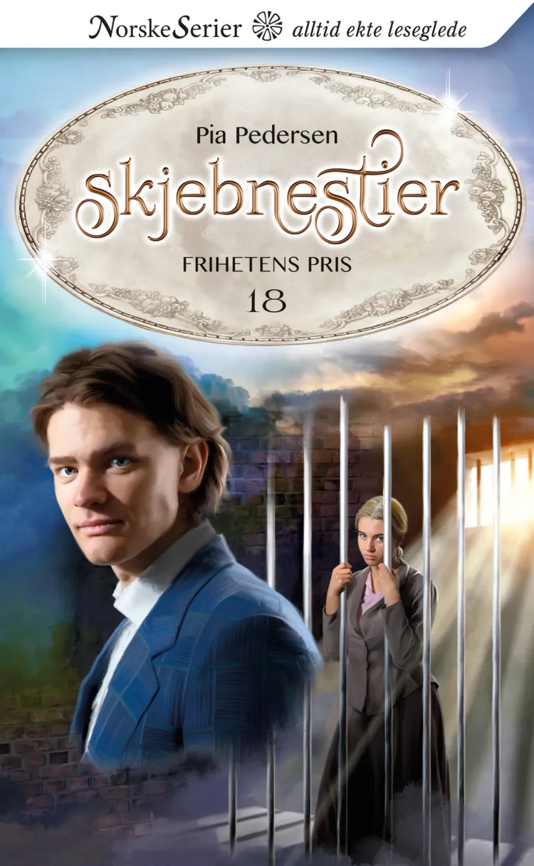Omslag Frihetens pris av Pia Pedersen (Heftet)