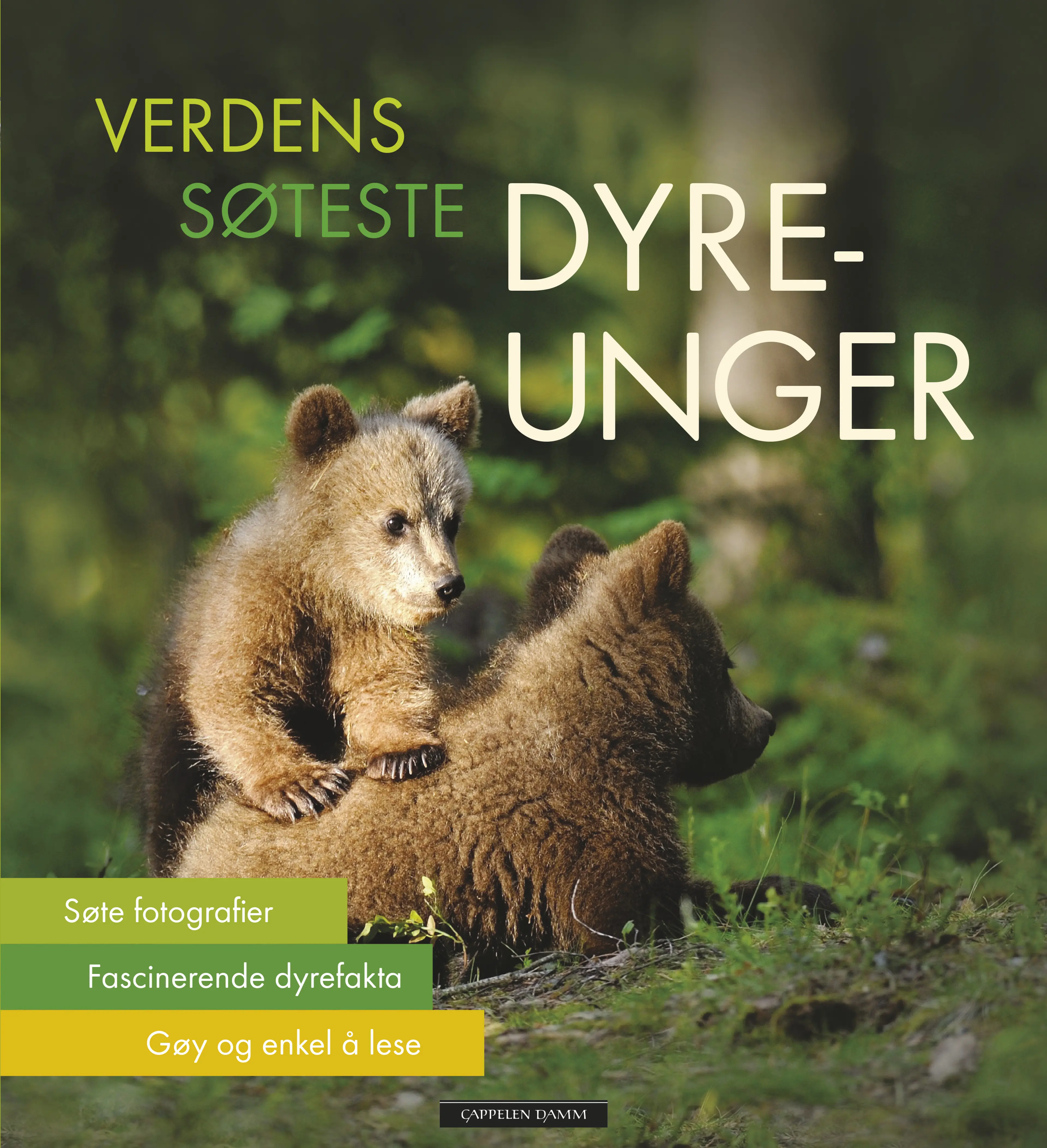 Omslag Verdens søteste dyreunger (Innbundet)