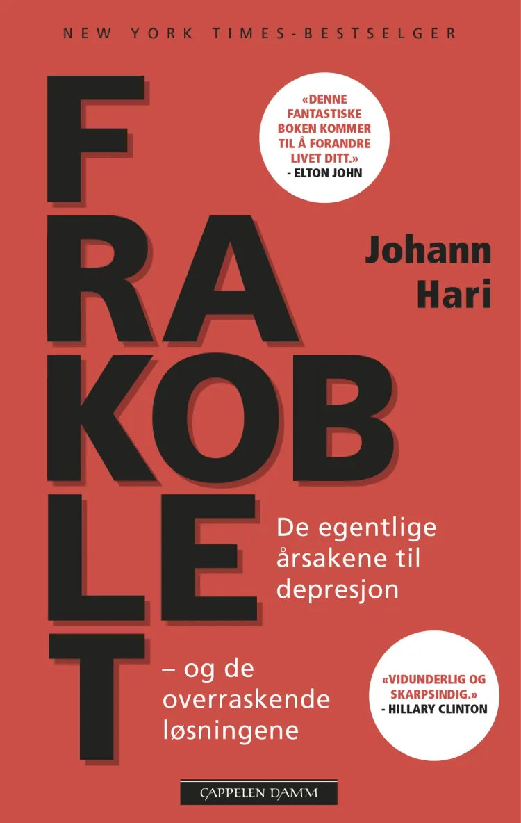 Omslag Frakoblet av Johann Hari (Innbundet)