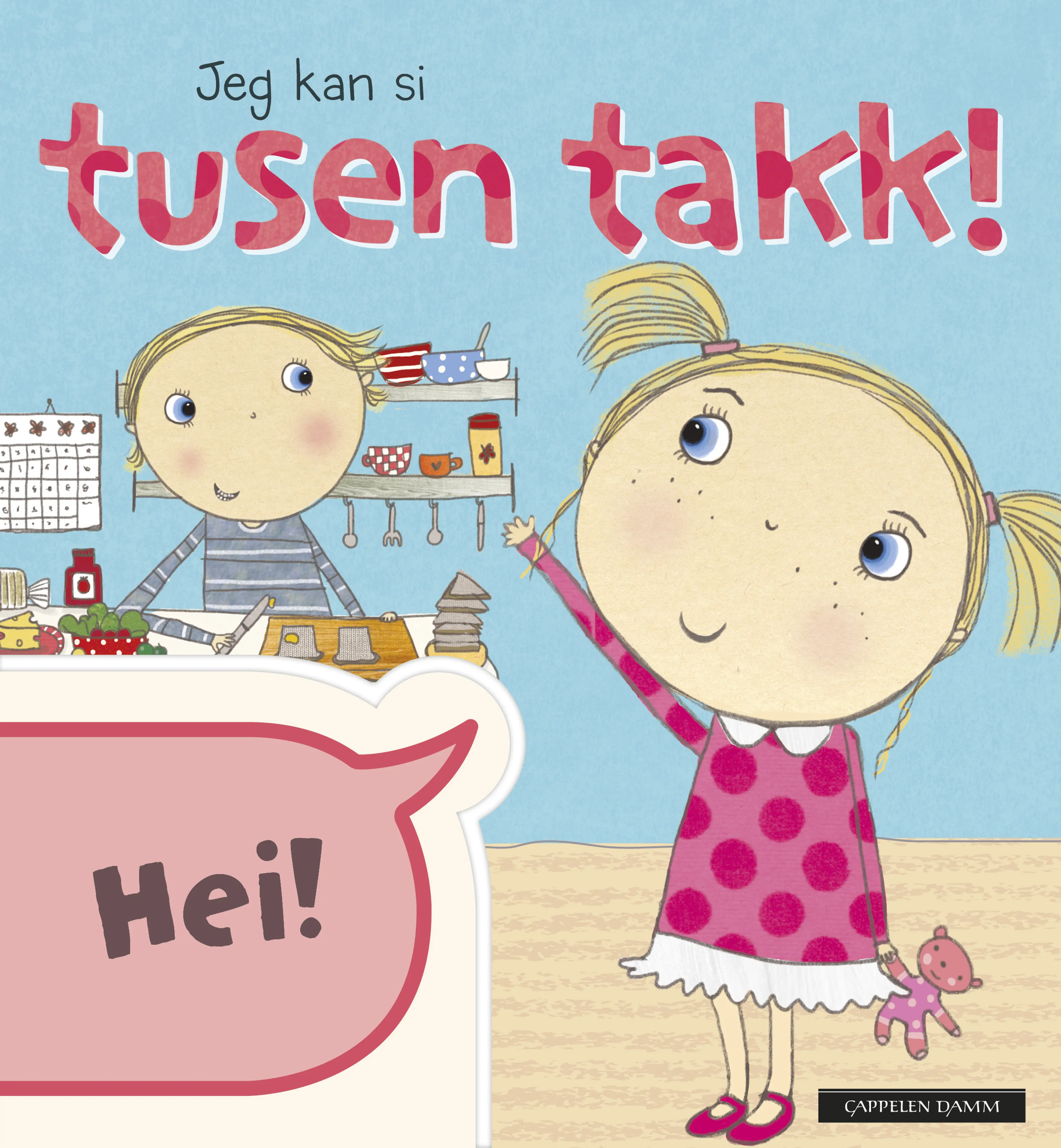 Omslag Jeg kan si tusen takk! (Innbundet)