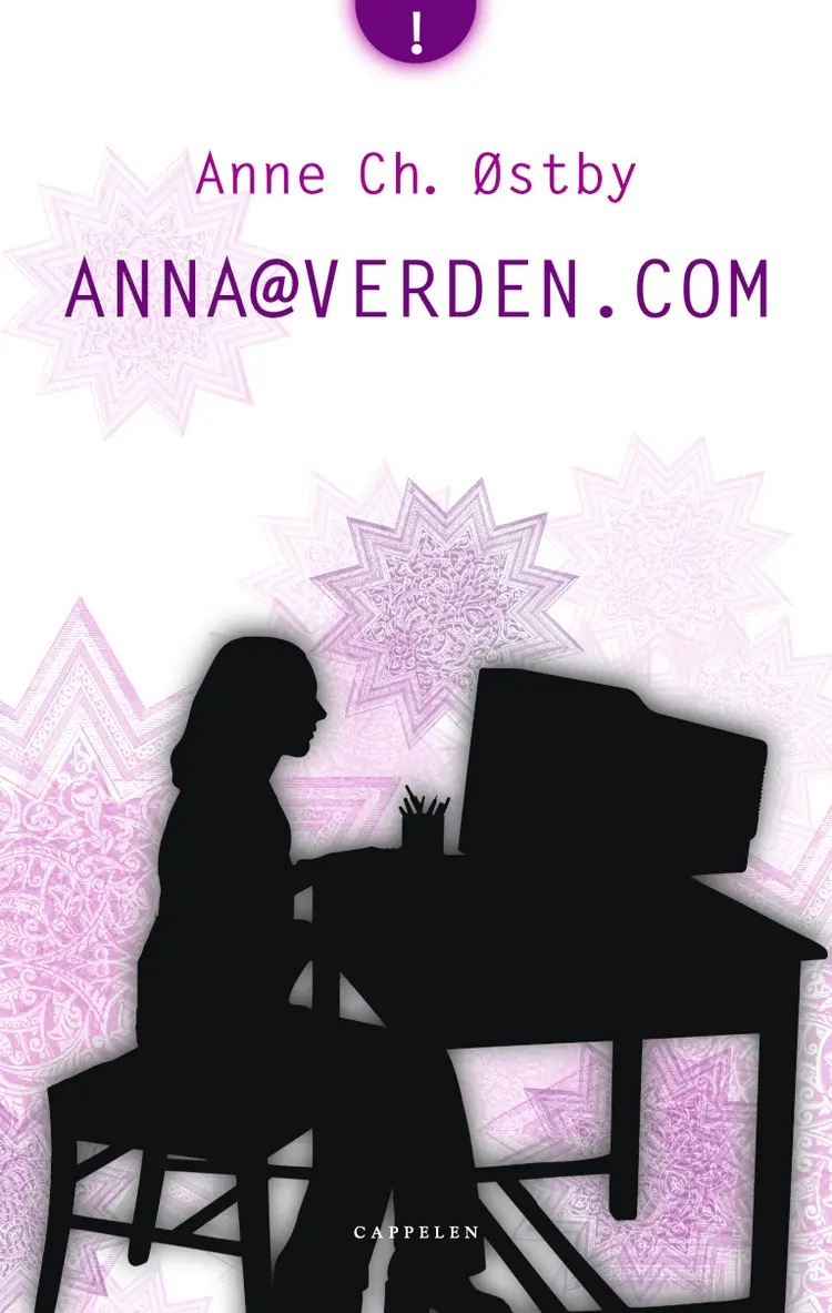 Omslag Anna@verden.com av Anne Christine Østby (Heftet)