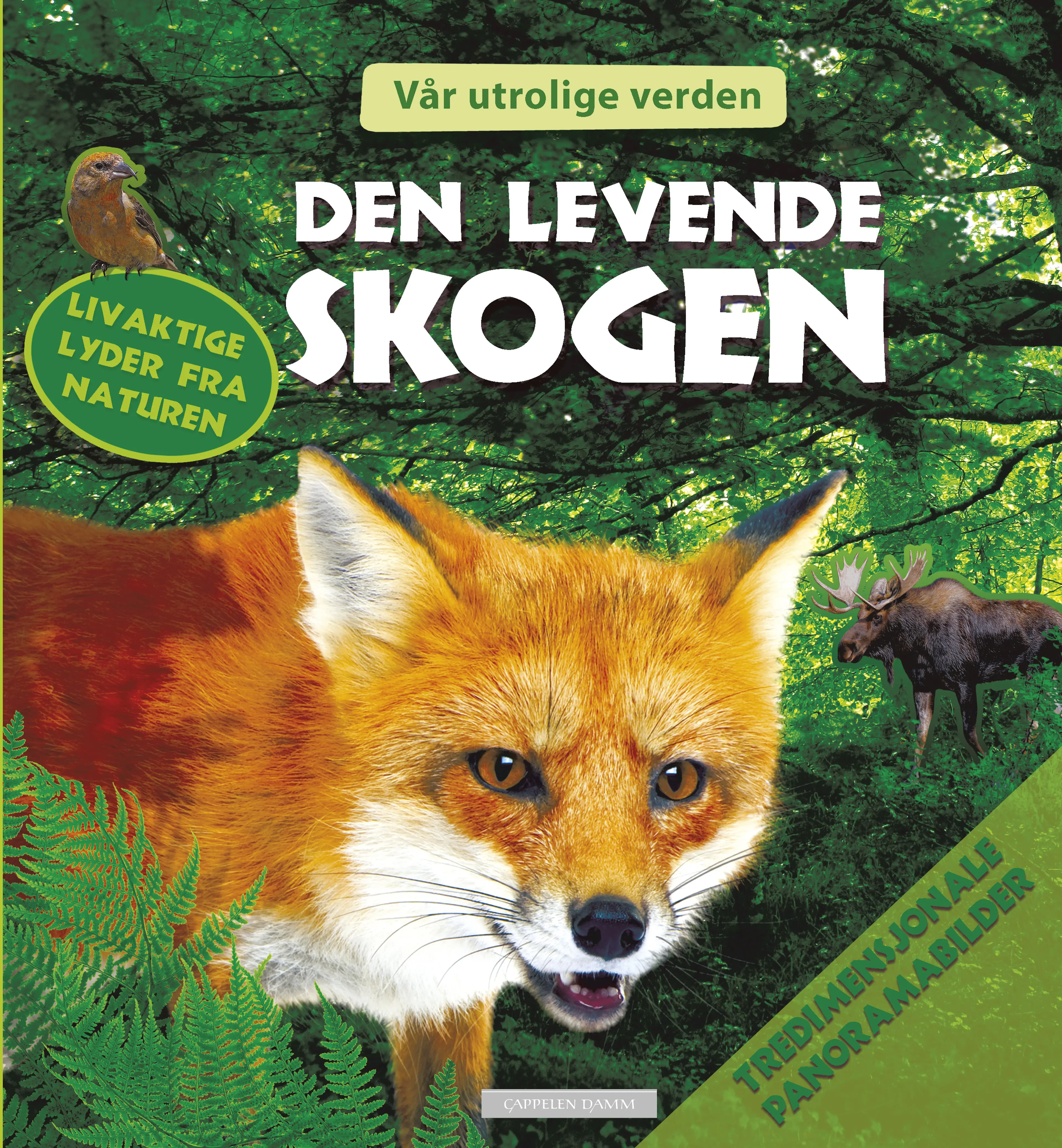 Omslag Den levende skogen (Innbundet)