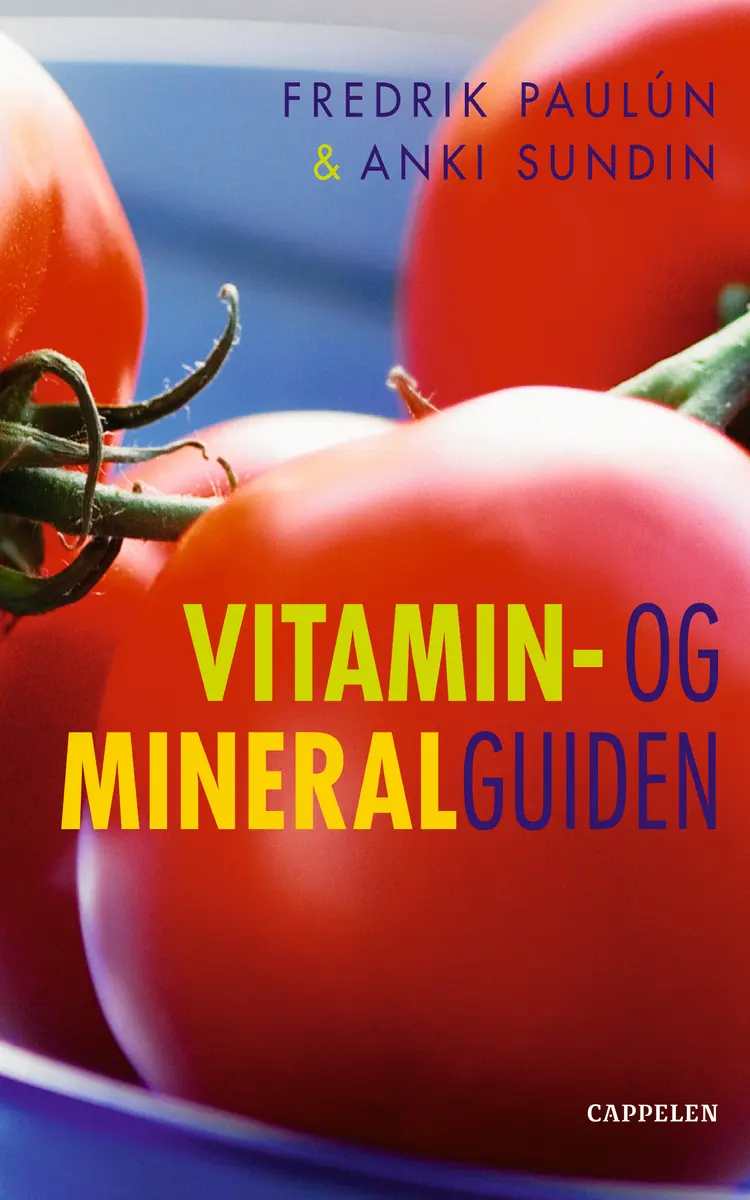 Omslag Vitamin- og mineralguiden av Fredrik Paulún og Anki Sundin (Heftet)