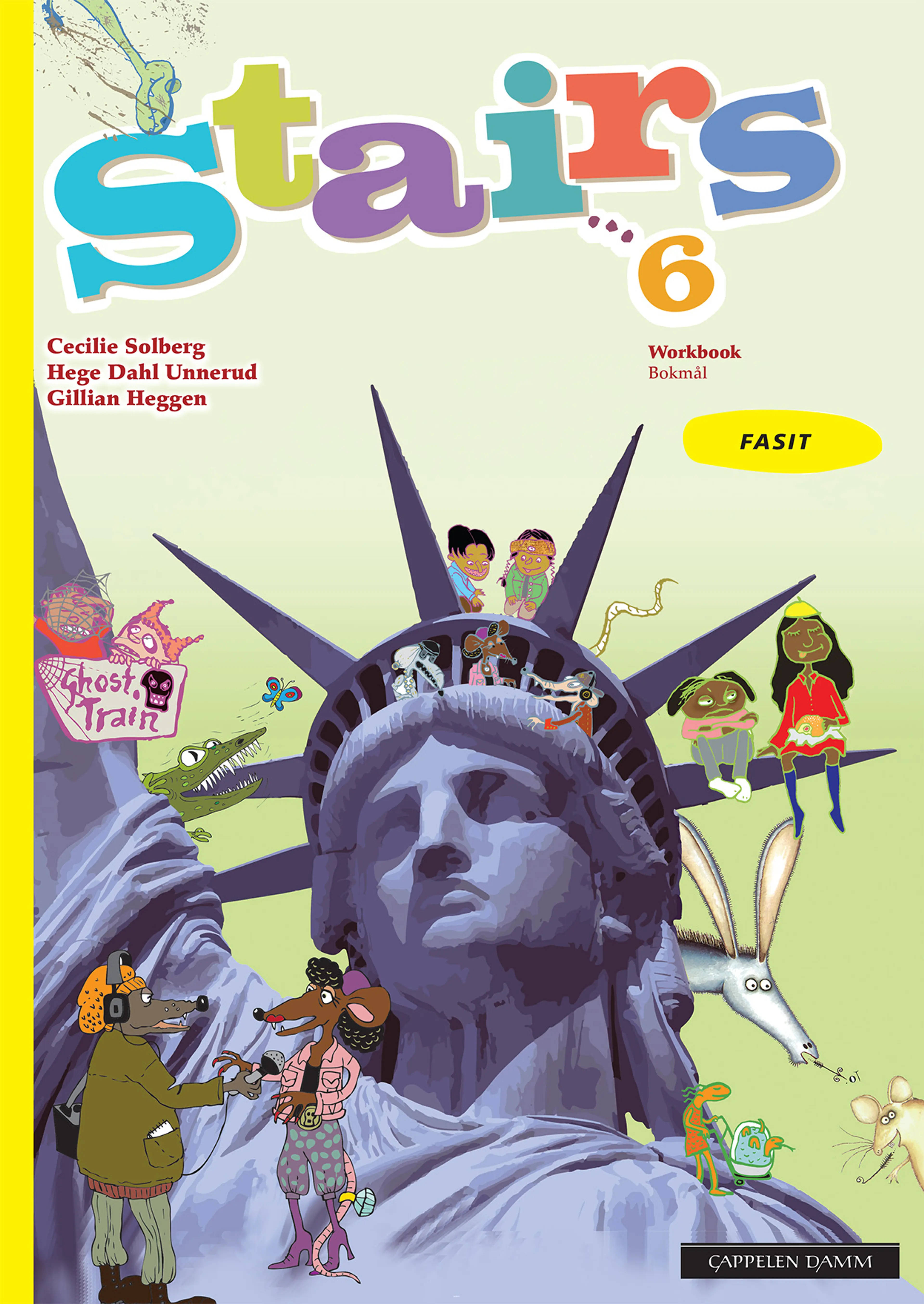 Omslag Stairs 6 Utgave 2 Fasit Workbook av Cecilie Solberg, Hege Dahl Unnerud og Gillian Heggen (Ukjent)