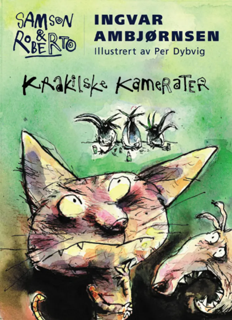 Omslag Krakilske kamerater av Ingvar Ambjørnsen (Innbundet)