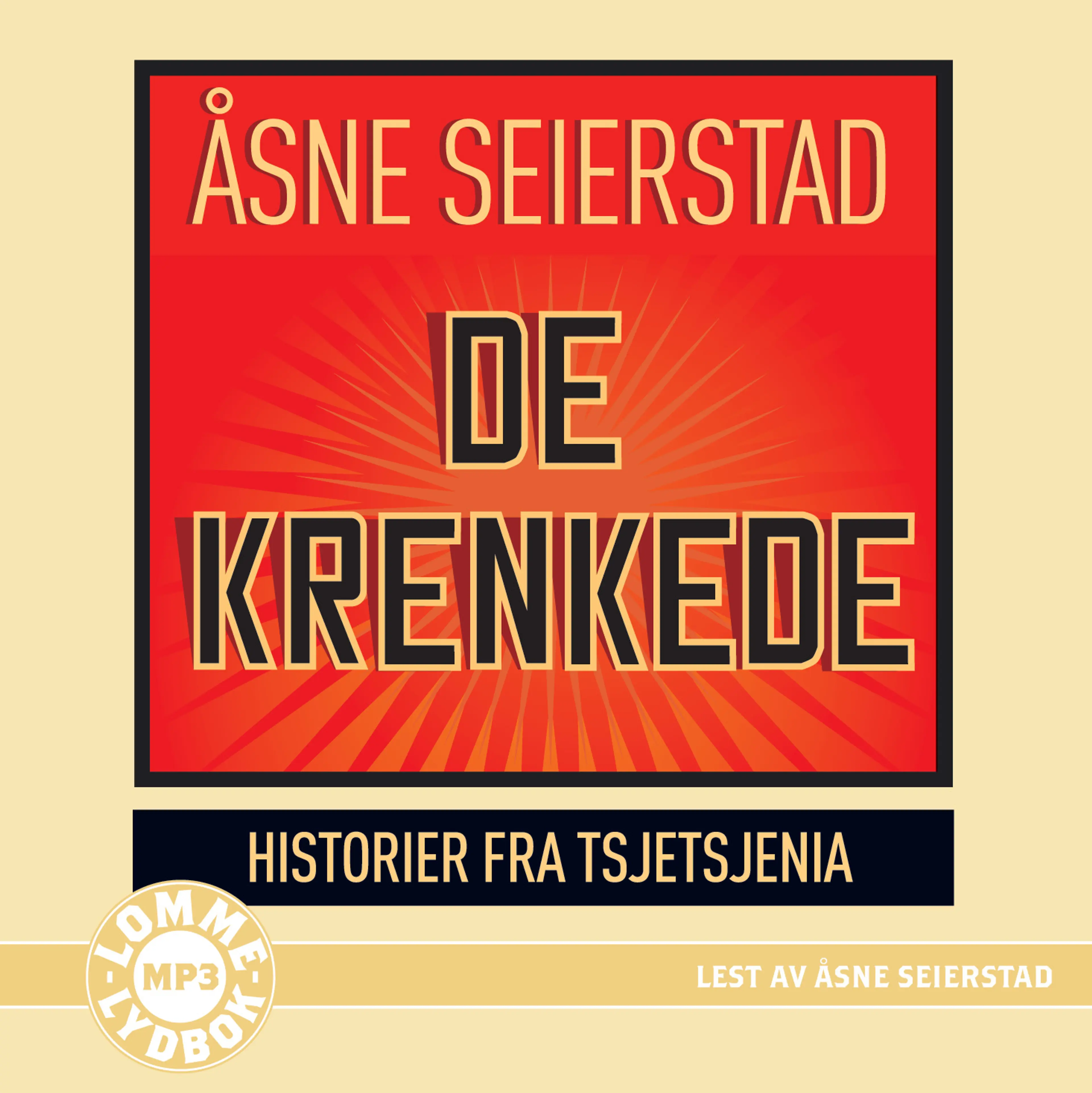 Omslag De krenkede av Åsne Seierstad (CD)