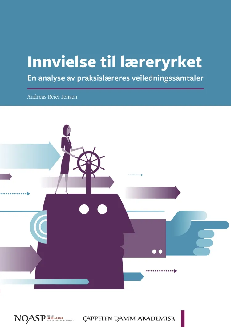 Omslag Innvielse til læreryrket av Andreas Reier Jensen (Heftet)
