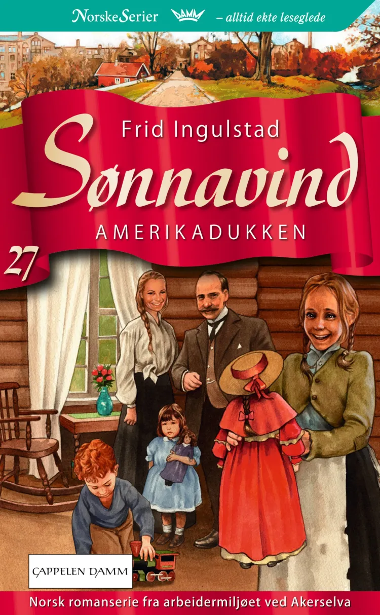 Omslag Amerikadukken av Frid Ingulstad (Heftet)