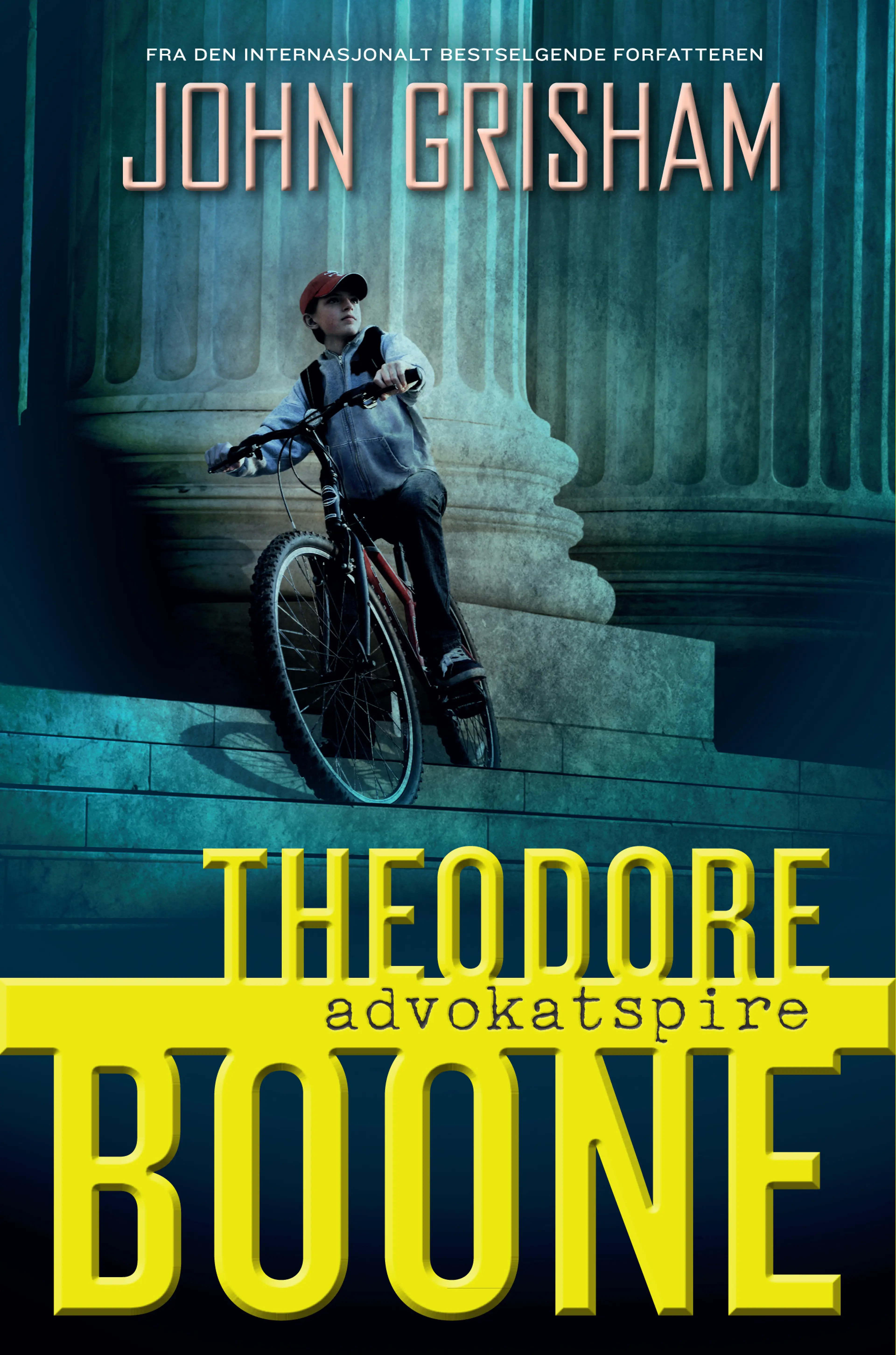 Omslag Theodore Boone. Advokatspire av John Grisham (Innbundet)