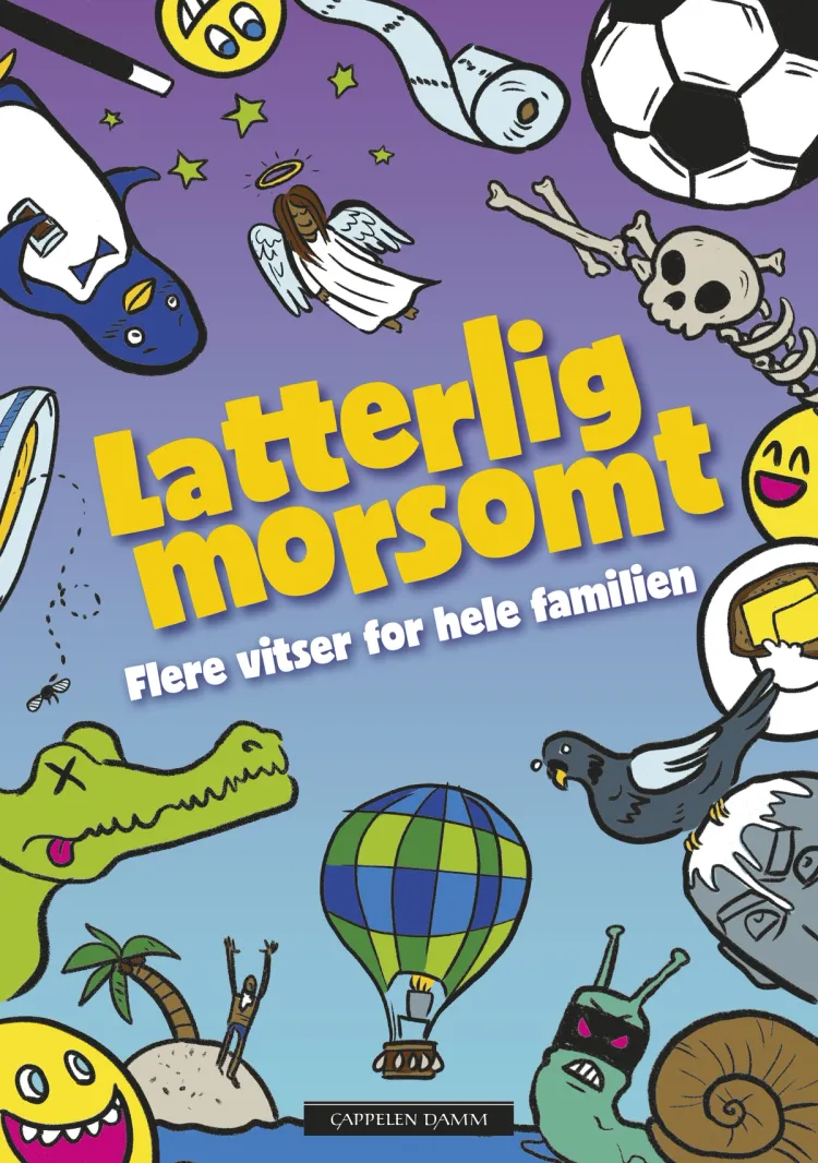 Omslag Latterlig morsomt - flere vitser for hele familien (Innbundet)