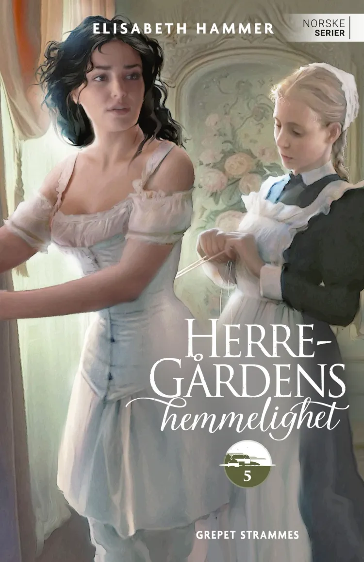 Omslag Grepet strammes av Elisabeth Hammer (Heftet)
