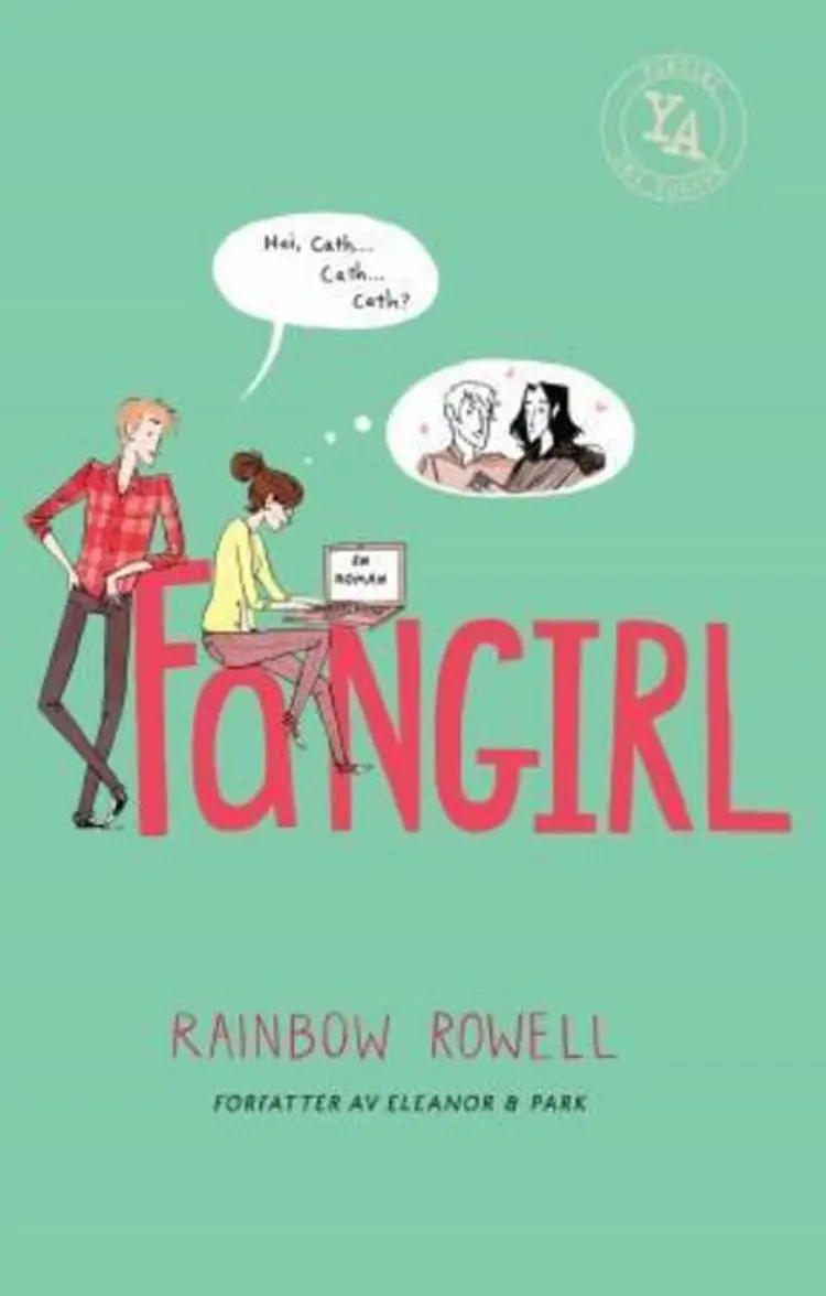 Omslag Fangirl av Rainbow Rowell (Heftet)