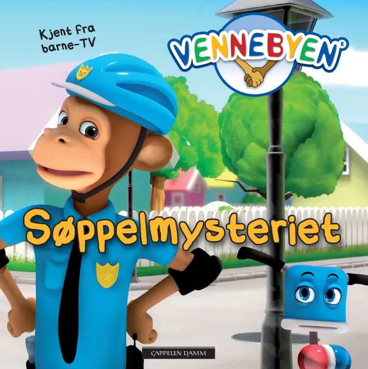 Omslag Vennebyen - Søppelmysteriet av CreaCon Entertainment AS (Innbundet)