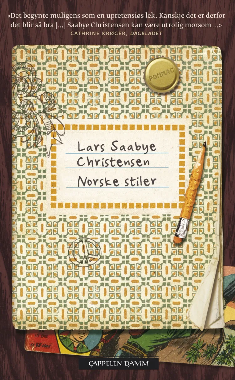 Omslag Norske stiler av Lars Saabye Christensen (Heftet)