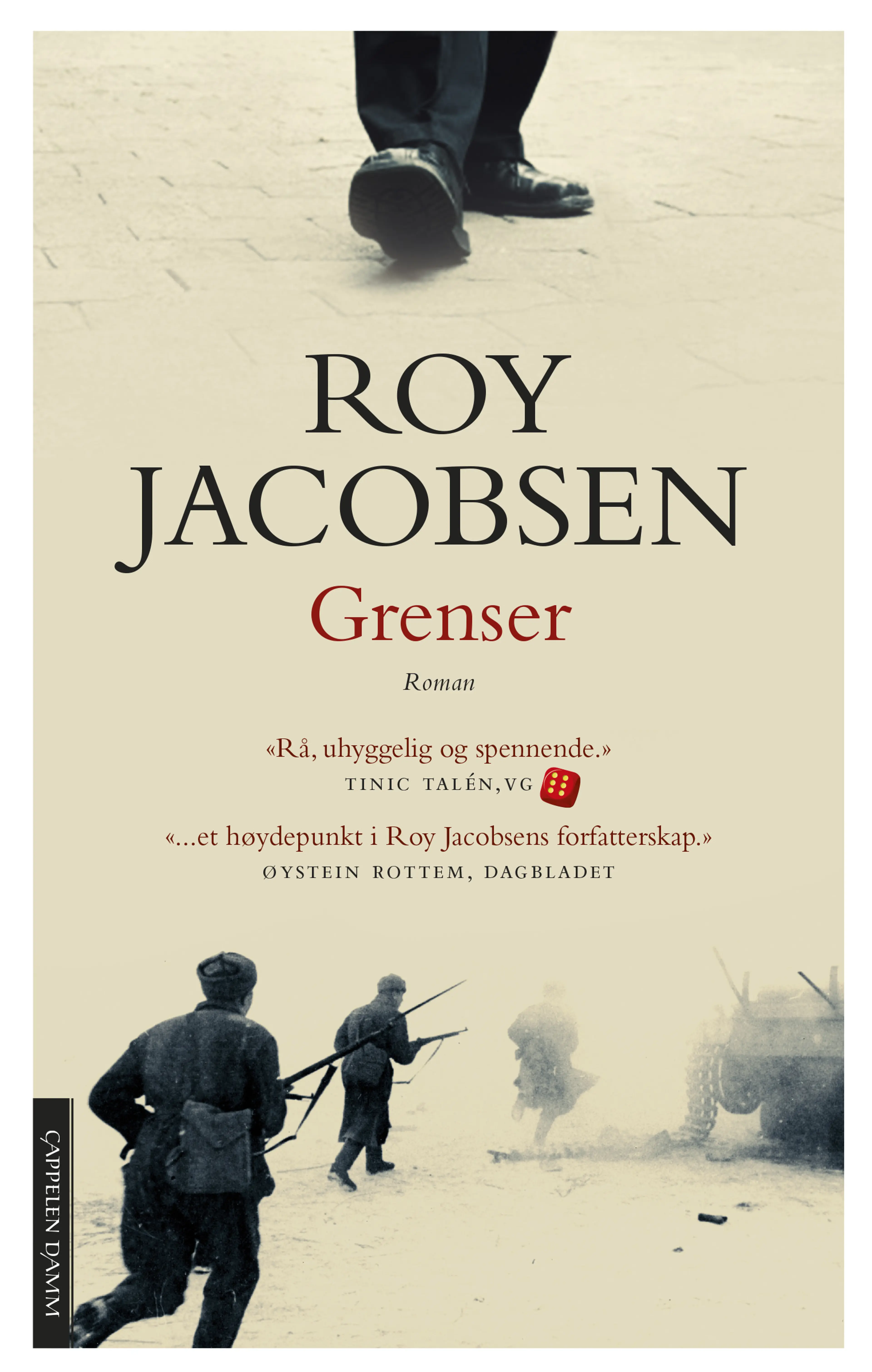 Omslag Grenser av Roy Jacobsen (Heftet)
