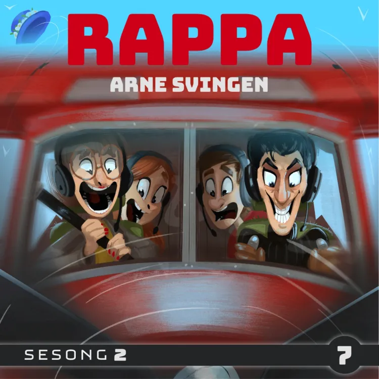 Omslag Rappa - Ferie i hagen av Arne Svingen (Lydbok)