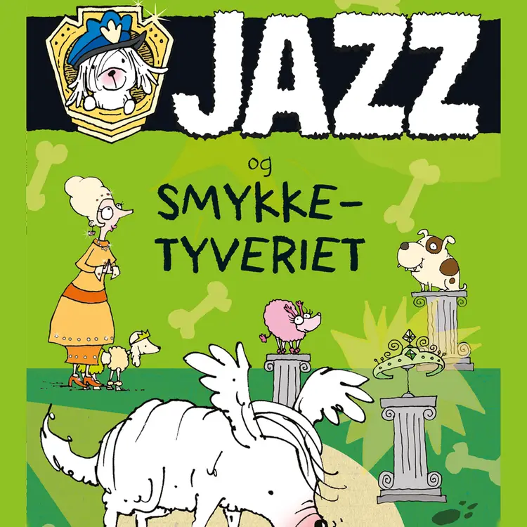 Omslag Jazz og smykketyveriet av Lesley Gibbes (Lydbok)