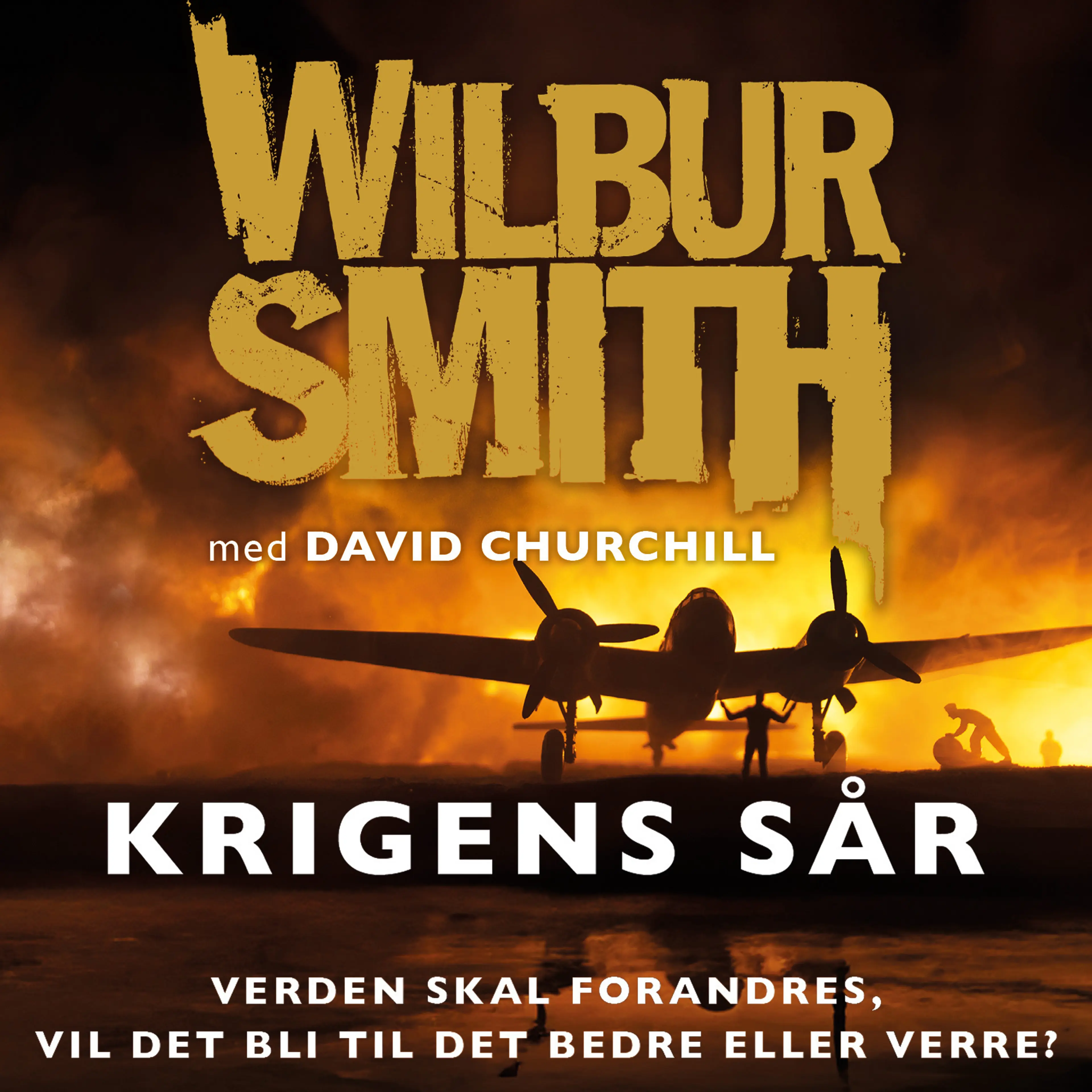 Omslag Krigens sår av Wilbur Smith (Lydbok)