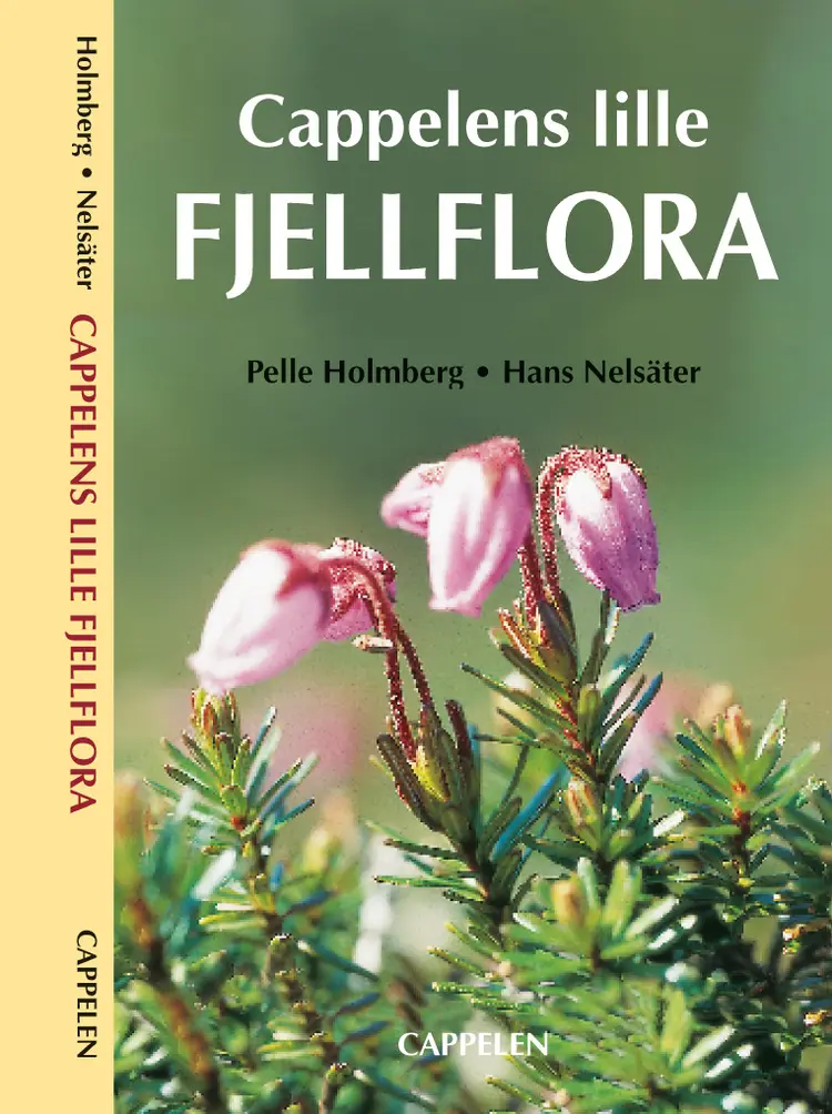 Omslag Cappelens lille Fjellflora av Pelle Holmberg (Innbundet)