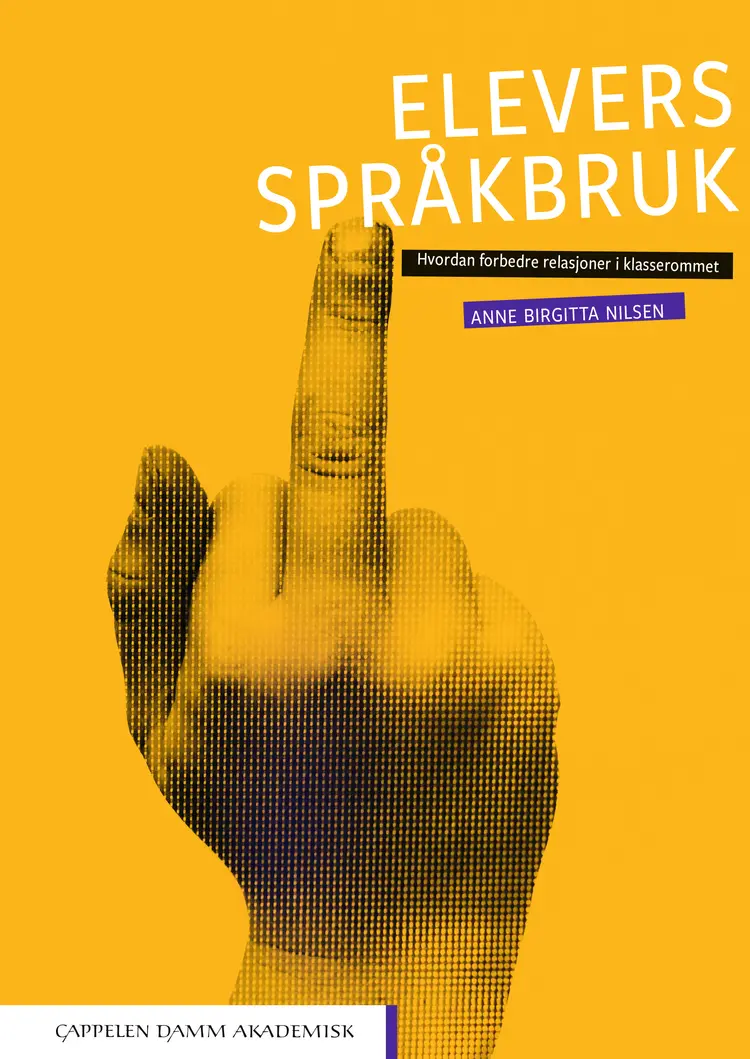 Omslag Elevers språkbruk av Anne Birgitta Nilsen (Heftet)