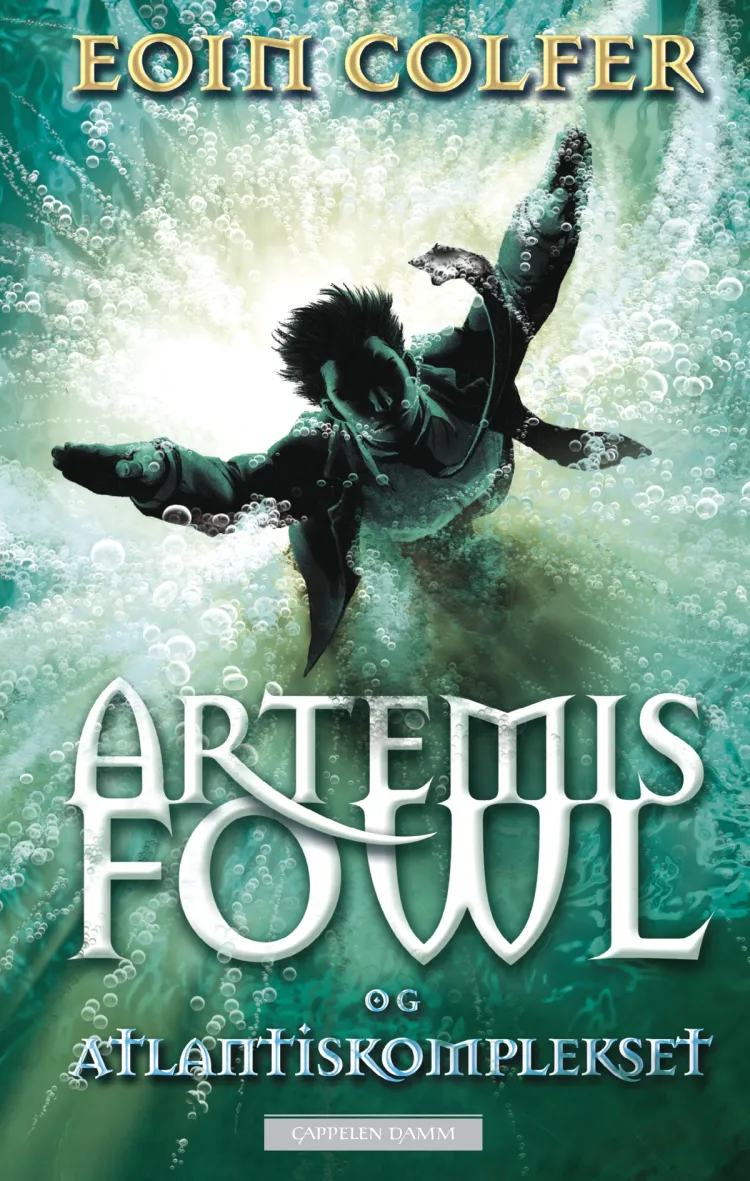 Omslag Artemis Fowl og Atlantiskomplekset av Eoin Colfer (Innbundet)