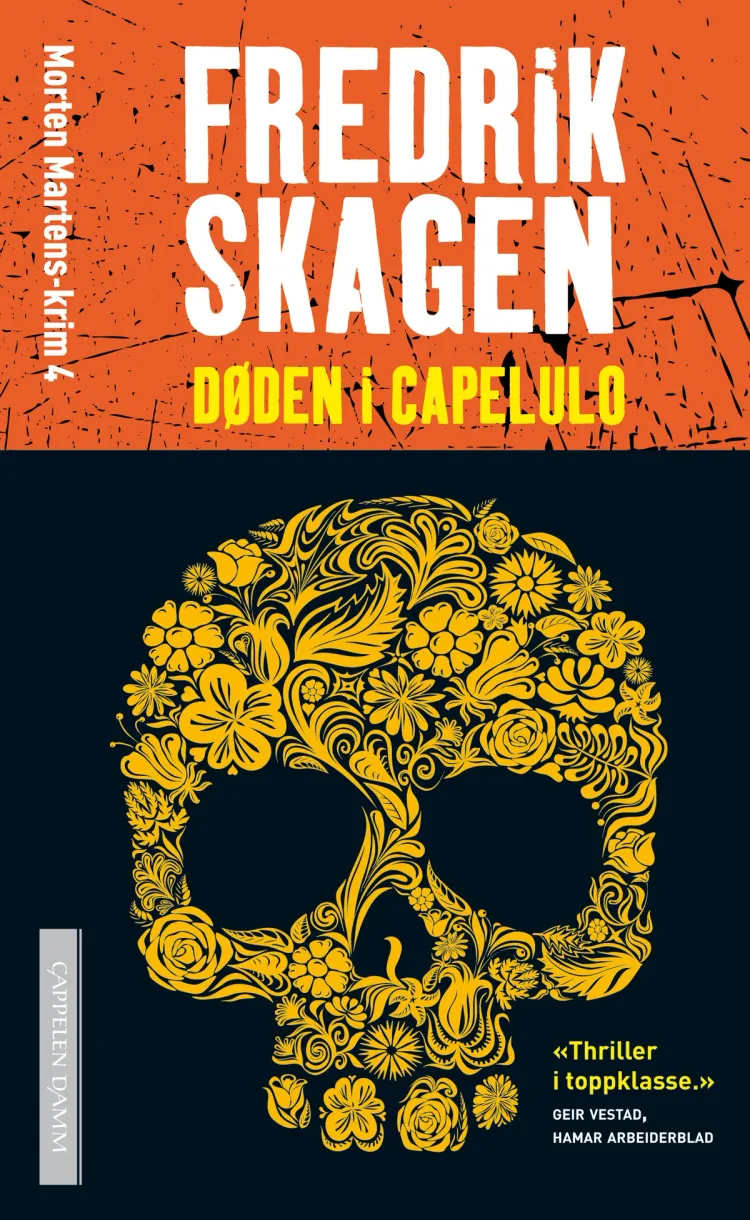 Omslag Døden i Capelulo av Fredrik Skagen (Heftet)