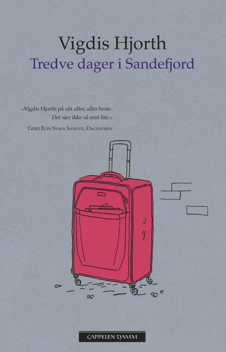 Omslag Tredve dager i Sandefjord av Vigdis Hjorth (Heftet)