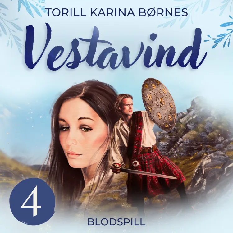 Omslag Blodspill av Torill Karina Børnes (Lydbok)