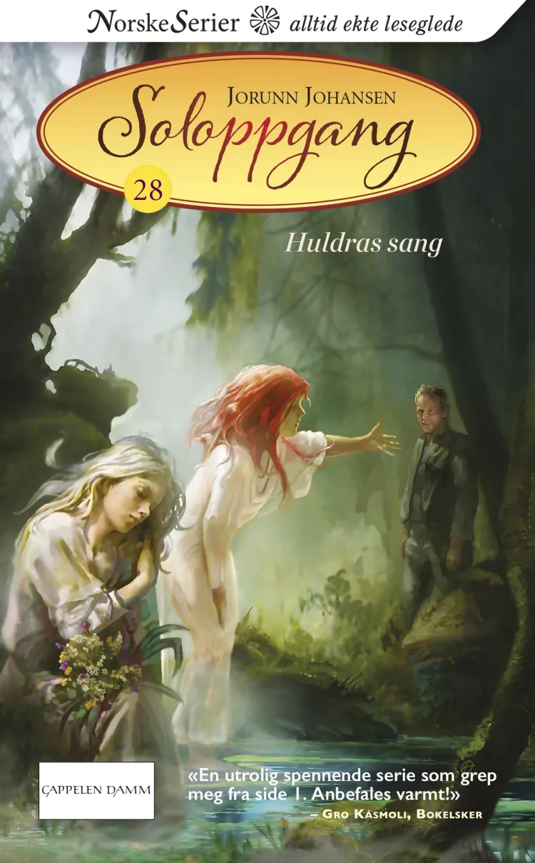 Omslag Huldras sang av Jorunn Johansen (Heftet)