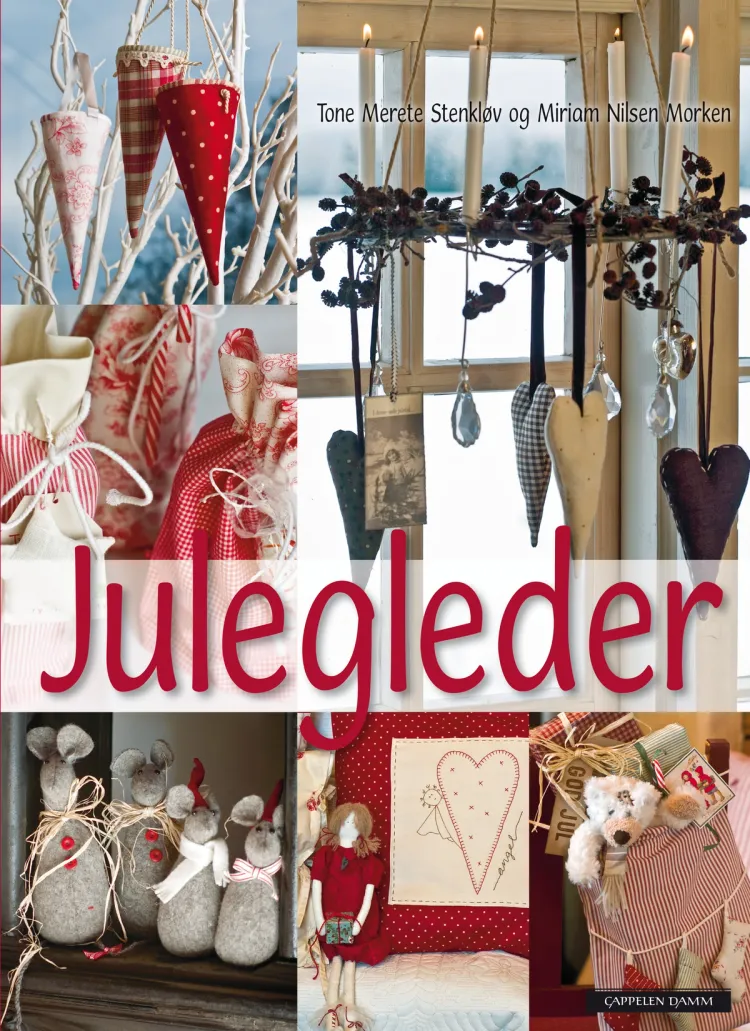 Omslag Julegleder av Miriam Morken og Tone Stenkløv (Innbundet)